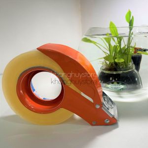 Cắt băng keo cầm tay hiệu Dân Hoa 5cm 6cm 7cm Cắt băng keo 200-250 yard khổ 5 cm cầm tay dụng cụ cắt băng dính dán thùng carton hàng hóa đóng gói vận chuyển