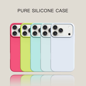 pinsai | Shockproof Pure Color Liquid Silicone iPhone Cases Thin and Cooling Full Protection