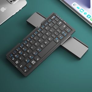 B.O.W | Wireless Foldable Bluetooth Portable Rechargeable Universal Keyboard