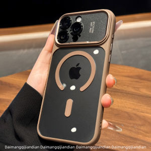 DAIMANG | Magnetic Star Orange Transparent Protective Case All-around Drop Protection