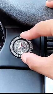 Đính đá Nút Start/Stop cho các hãng xe ô tô - Đính đá Sang trọng ô tô -Trang trí nút khởi động