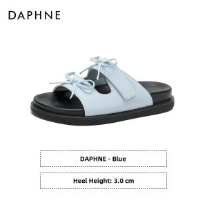 Daphne | Platform Wedge Slipper Sandals for Outdoor Wear