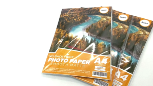 All U Want - QUAFF A4 Matte Tree Type Photo Paper 230GSM | No Back Print | For Inkjet Printing