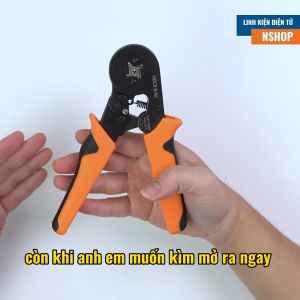 Kìm bấm cos cao cấp Đài Loan HSC8 6-4A - Bảo hành 6 tháng