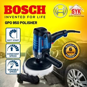 SYK Bosch GPO 950 Corded Vertical Car Polisher Power Tools Car Polish Electric Polisher Machine Polish Car - 06013A20L0