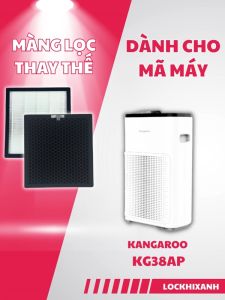 Màng lọc không khí Kangaroo KG38AP – Màng Hepa và màng Carbon giá rẻ chất lượng cao cam kết chất lượng tốt