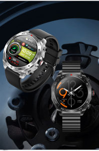 T95 Outdoor Smart Watch with earbuds TWS 2 in 1 Headphones 1.52inch Screen Local Music Sports Smartwatch Wireless Earphone