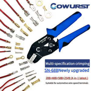 The SN-68B crimping pliers are suitable for DuPont XH2.5/3.96 spring terminals automotive terminals and computer terminals