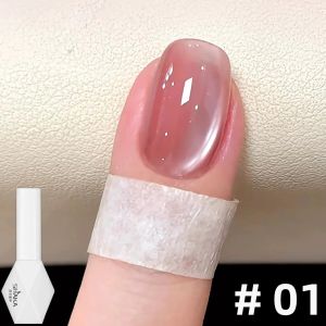 Bộ Sơn Gel Móng Tay Trong Suốt SHAKA Autumn Ice - Hồng Xanh Đỏ Mắt Mèo Hạt Thủy Tinh 1-6 Chiếc Làm Trắng Chất Lượng Salon 10ml