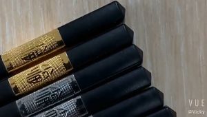 Bộ 10 đôi đũa nhựa chịu nhiệt Bum Bum House đuôi hoạ tiết vàng cao cấp dài 27cm đũa ăn hợp kim cao cấp đầu mạ vàng chống trơn trượt sang trọng - Gia dụng bếp