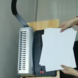 Comb Binding Machine A3/A4 Size 21 Hole Punched Sheets Binder School Office Home Binding Machine A3/A4 Heavy Duty Comb Binding Machine Ring Binding Machine Comb Binding Machine