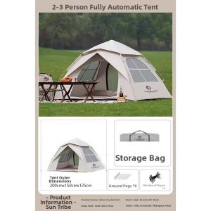YANGGUANGBULUO | Portable Automatic Instant Opening Waterproof Outdoor Camping Tent