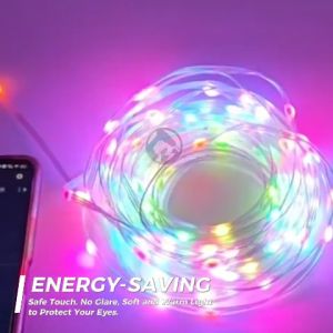 LED Fairy Lights Long Water-proof Flexible Copper Wire String Light Fairy Light Lampu Lip Lap