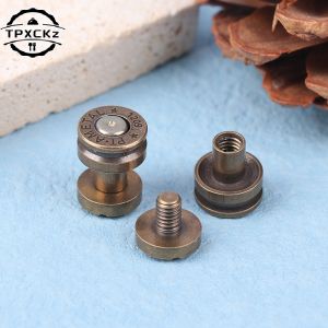 1pc Brass DIY Bag Buckle Handbag Round Head Lock Buckle Leather Craft Sewing Hardware Bag Clasp Lock Accessories