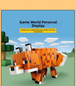 My World Series Fox Building Blocks Intelligent Assembly Toy
