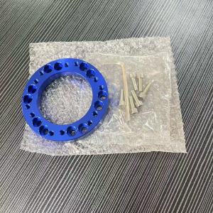 New Steering Wheel HUB 1/2 INCH Spacer Steering Wheel Hub Boss Kit Adapter Spacer 13mm 24Hole Car Steering Wheel Adapter Plate