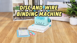 Mini Binding Machine 2:1 Wire-O and Disc Creative Express Dual Function Book Binder