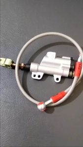 Paket Tonjokan Tanam Master Rem Belakang + Selang Rem Universal untuk Motor Satria VXion Sonic