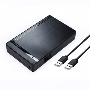 Box ổ cứng 3.5 inch Hộp đựng ổ cứng gắn ngoài HDD Box 3.0 2.0 3.5" Sata chính hãng ShuoLe