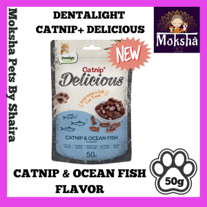 Dentalight Catnip+ Delicious Catnip & Ocean Fish Flavor 50g