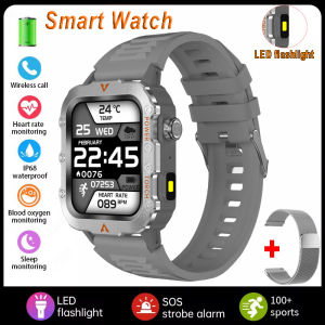 New LED Mens Smartwatch Bluetooth Talking Smartwatch Multi Sport Mode Health Monitor Outdoor Sport Smart Watch For Android MA27