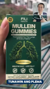 FILI Health Mullein Gummies – Herbal Lung Support Clean Breathing & Immunity Boost