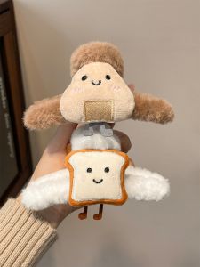 Cute Bread Rice Ball Shark Clamp Hair Accessories Womens Autumn Winter Large Hair Clip Headwear Korean Style Fresh Outlined