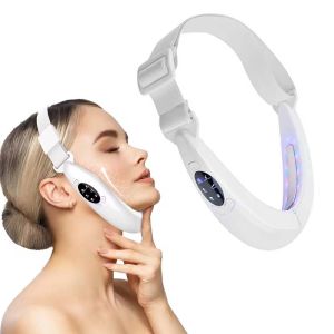 เครื่องนวดหน้าลดคางสองชั้น ยกกระชับใบหน้า ลดไขมันหน้าผาก สร้างรูปหน้าวีไลน์ ด้วยระบบสั่นสะเทือนไฟฟ้า