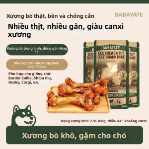 BABAYATE | Xương Bò Chăm Sóc Răng Cho Chó Bền