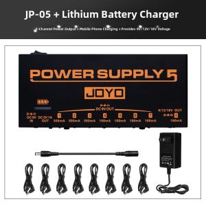 Joyo | Outdoor Noise Reduction Portable Multi-Channel Guitar Power Supply