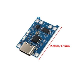 10Pcs Type-C/Micro Lithium-ion Battery Charging Board Module 2.5V Charger Module Charging Board With Protection Dual Functions