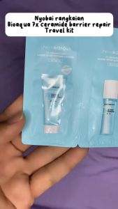 PAKET 5Pcs BIOAQUA 7X Ceramide Skin Barrier Repair Moisturizer Travel Kit SACHET