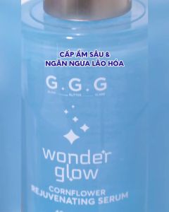 Serum Xanh Cấp ẩm sâu Hỗ trợ Mờ nếp nhăn Ngăn ngừa lão hóa - G.G.G Wonder Glow Rejuvenating Serum 40ml