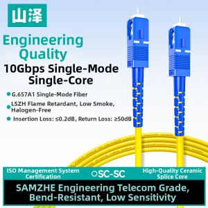 Samzhe | Telecom-grade Multi-mode Single-core Fiber Jumper