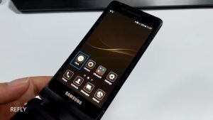 Samsung G9298 Quad Core 4.2Inches 4GB RAM 64GB ROM 12MP Camera Dual SIM Dual Screen LTE 1080P Flip Unlocked Phone