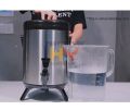 HOMYNEST Termos Milk Tea Bucket Stainless Panas Dingin Serbaguna Dengan Keran Ukuran 6 8 10 12 Liter. 
