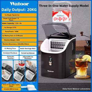 Watoor | Small Manual Bucket Ice Maker 30kg