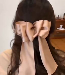 【Pharaoh🎀COD】Benang Busur Jepit Rambut Wanita Kepala Belakang Kepala Hiasan Kepala Klip Ekor Kuda Aksesoris Rambut Wanita modis dan imut