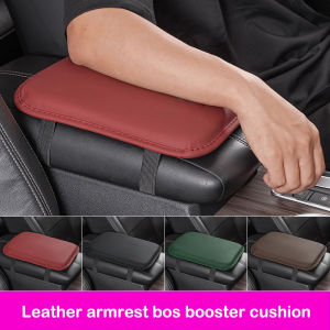 Miếng đệm hộp tựa tay ô tô BMW Memory Foam Booster Pad Hộp tựa tay trung tâm Miếng đệm tay vịn bằng da ô tô cho Bmw E46 E90 E60 E39 F30 E36 F10 F20 E87 E92 E30 E34 X1 X3 X4 X5 X6