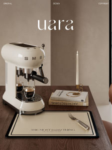 UARA Modern Simple Kitchen Coffee Machine Tray Drain Mat Anti-Slip Water Absorbent Pad Bar Counter Bowl Plate Heat Insulation Pad