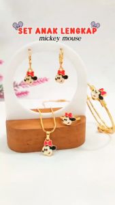 Set Perhiasan Xuping Anak Kuda 0251 Lapis Emas Gold
