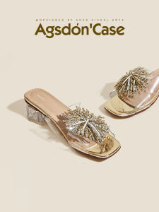 Agsdon | High Heel Summer New Style Dress Match Sandals