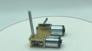 EELHOE | Mini Gear Motor 12V Input Adjustable Speed Micro Worm Gear Reducer Brush DC 1218GE-N20 for Electronic Devices 6V/3V Output