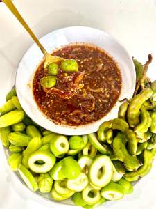 น้ำจิ้ม น้ำปลาหวาน(ปลาจ่อม)(กุ้งจ่อม)สูตรโคราช