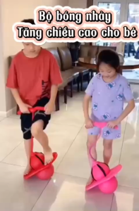 Bóng Nhảy Pogo Jumper Cho Bé Có Tay Cầm | Đồ Chơi Vận Động Giữ Thăng Bằng Đàn Hồi Cao Cấp