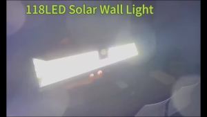 118 Đèn LED Năng Lượng Mặt Trời Ngoài Trời Cảm Biến Chuyển Động Chống Nước Xe Tải Cắm Trại Chiếu Sáng Hiên Nhà Đèn Pha 3 Chế Độ Dễ Dàng Lắp Đặt Đèn Năng Lượng Mặt Trời