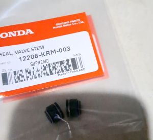 VALVE SEAL SET HONDA SUPREMO XRM WAVE 110 125 CB110 DREAM100 THAILAND GENUINE PARTS 12208KRM003
