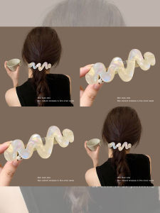 NING ZHOU | Elegant Acetic Acid Hairstyling Clips Hair Accessory