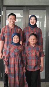 MUTIF Gamis Koko ASHANA ANNAFI Sarimbit Couple Keluarga Lebaran Terbaru Katun Kualitas S-3XL