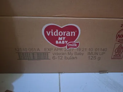 Vidoran 6-12 bln 125gram 1KARTON ed Aprul 2027
